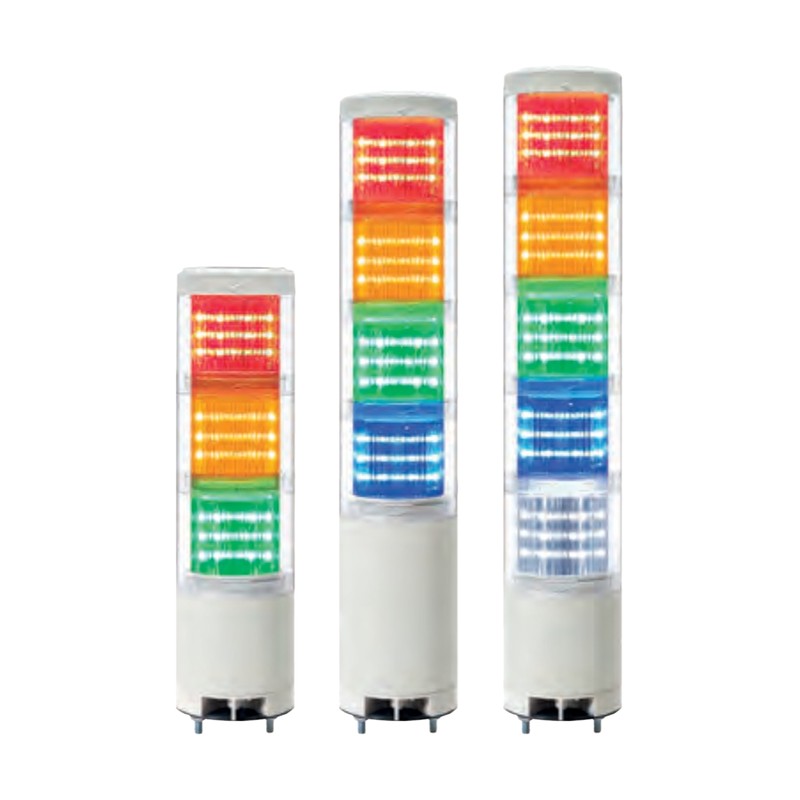Qlight QTC60ML / QTCA60ML Ø60mm Modular LED Steady/Flashing Tower Light, Direct mount