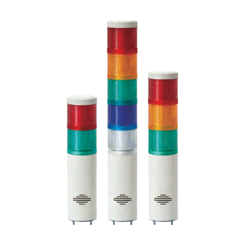 Qlight QTG60ML-WV Ø60 LED Signal Tower with Custom Voice, Direct Mount