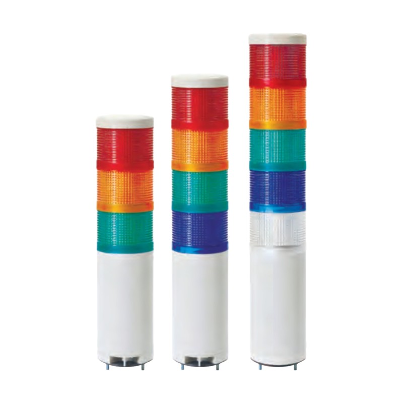 Qlight QTG70ML-WIZ Ø70 Wireless LED Steady/Flashing Tower Light, Direct Mount