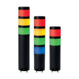 Qlight QTR50ML / QTRA50ML Ø50mm Modular LED Steady/Flashing Tower Light, Direct mount