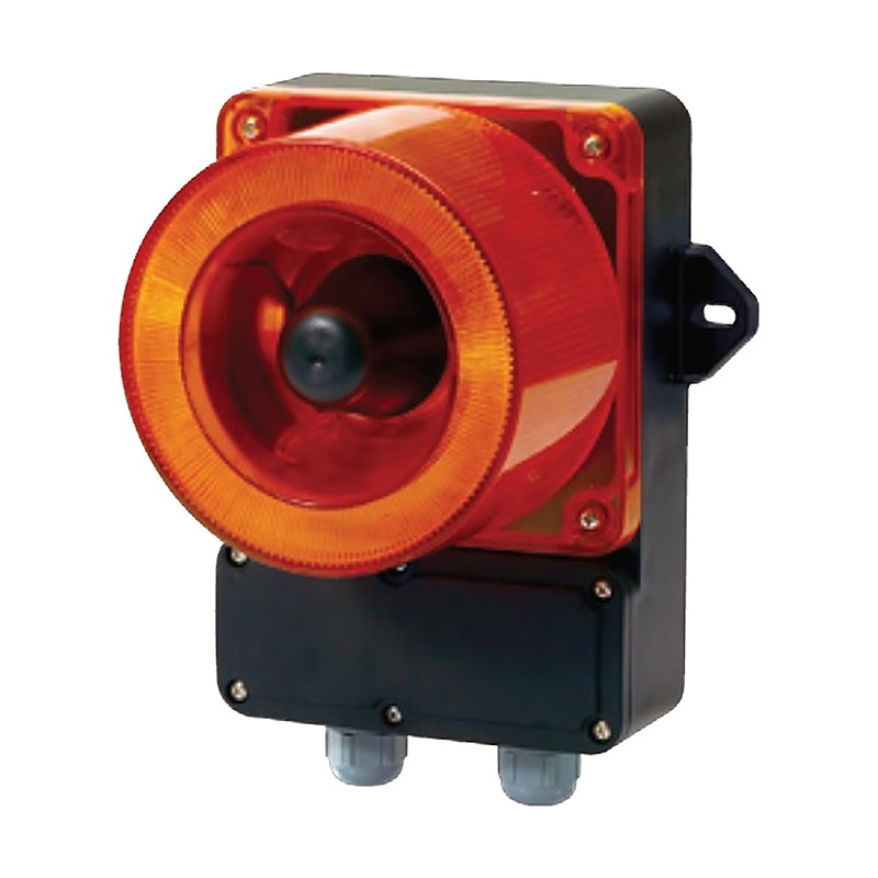 Qlight QWCD35-TI Telephone-Initiated LED Strobe and Alarm Sounder, 115 dB
