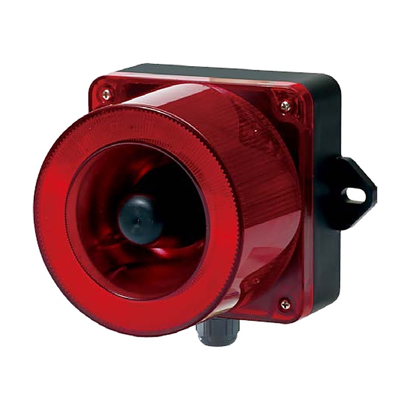Qlight QWCD35B LED Strobe Beacon with Built-in High Volume Buzzer