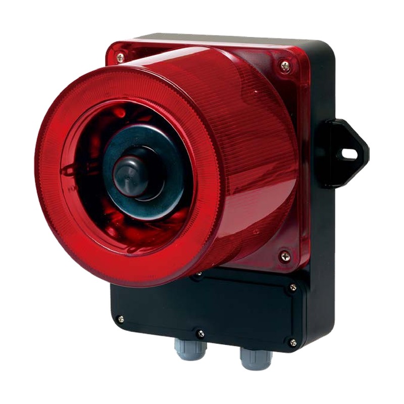 Qlight QWCD35T/QWCD50T LED Strobe Beacon and Sounder with Terminal Box