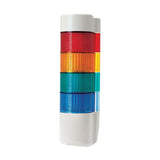 Qlight QWTD Ø70mm Wall Mount LED Signal Tower with Built-in Siren