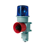 Qlight SD Ø150mm Bulb Revolving Beacon & Sounder (114dB, Wall)