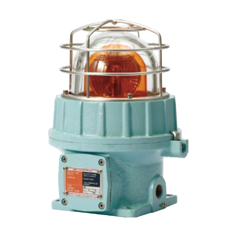 Qlight SE Brass-Housing Explosion-Proof Bulb Revolving Beacon