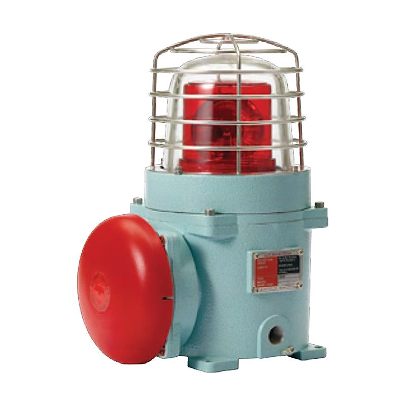 Qlight SEBALR Explosion-Proof LED Revolving Beacon with Alarm Bell, 95 dB