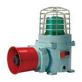 Qlight SESAL Explosion-Proof LED Steady/Flashing Beacon with Electronic Sounder, 118 dB