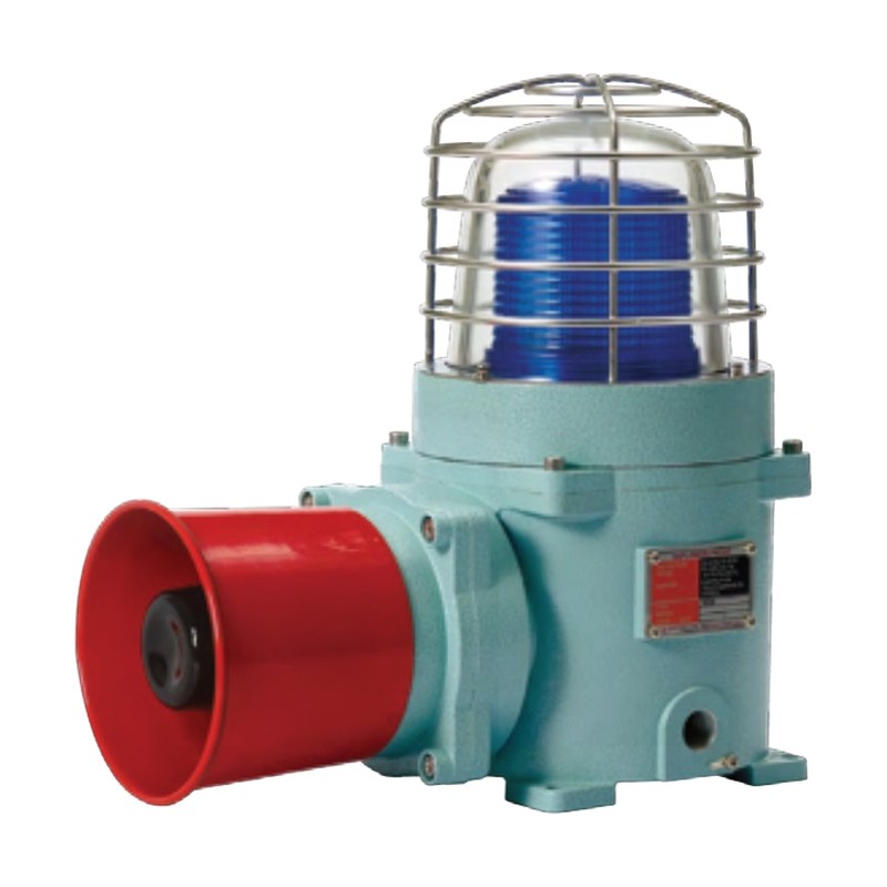 Qlight SESAS Explosion-Proof Xenon Strobe Beacon with Electronic Sounder, 118 dB