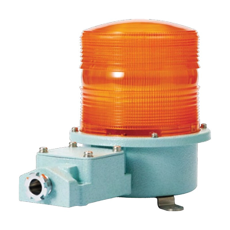 Qlight SH2L LED Steady/Flashing Signal Beacon, Ø150 mm, for Vessels and Heavy Industry