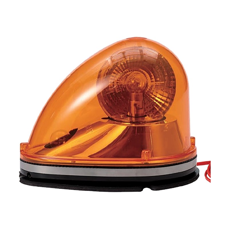 Qlight SKMP/SKMPH Streamlined Bulb Revolving Warning Light with Rubber Magnet