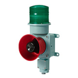 Qlight SMDL/SMDLP Ø150mm LED Steady/Flashing Beacon+Sounder (120dB)