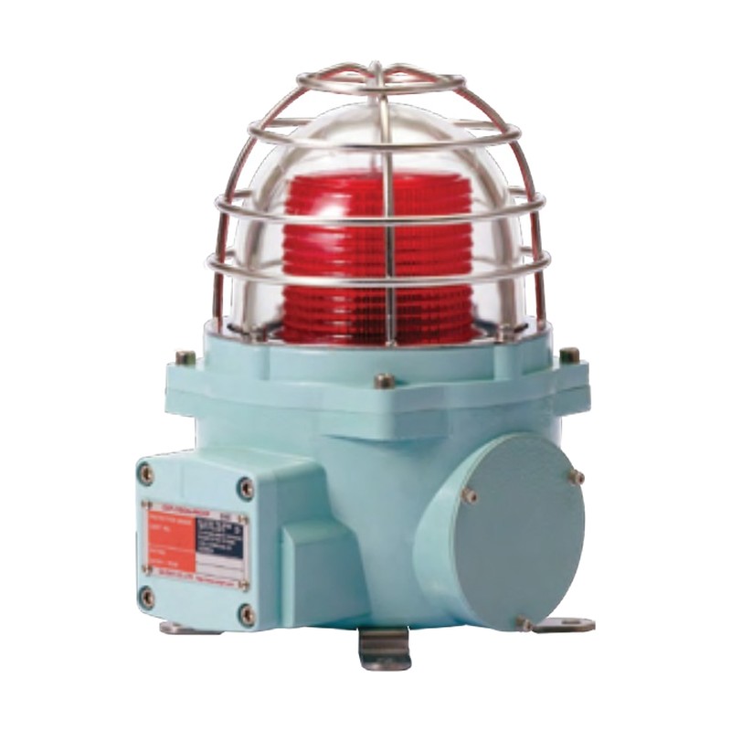 Qlight SNE-S-TI Telephone-Initiated Explosion-Proof Xenon Strobe Beacon, Ø130 mm