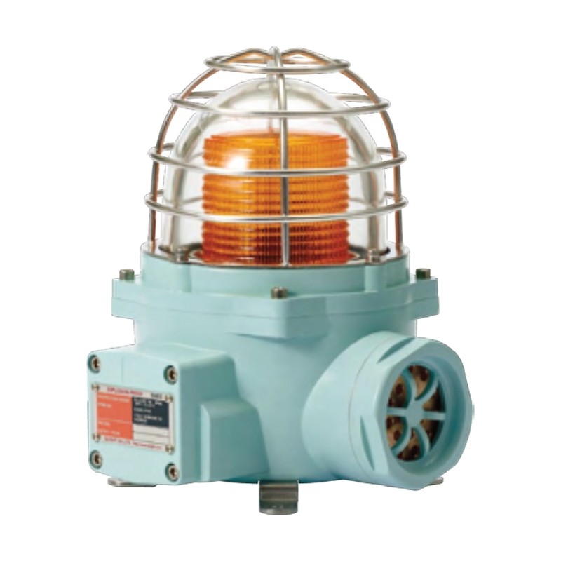 Qlight SNES-S Explosion-Proof Xenon Strobe Beacon with Siren Buzzer, Ø130 mm