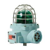 Qlight SNESLR Explosion-Proof LED Revolving Beacon with Siren Buzzer, Ø130 mm