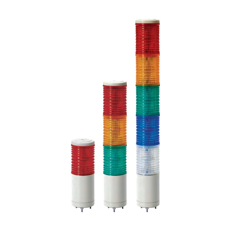 Qlight ST56ML Ø56mm LED Steady/Flashing Tower Light, Direct mount, 70mm Lens