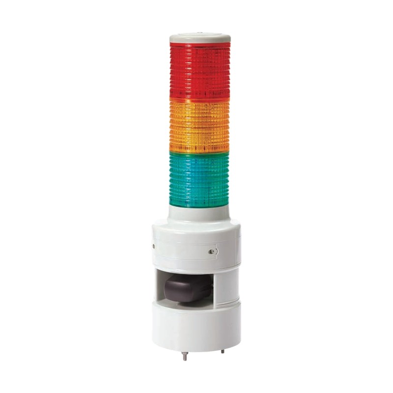 Qlight STNDL-N Ø80mm LED Tower Light with Multifunctional Electric Horn (built-in sounds)