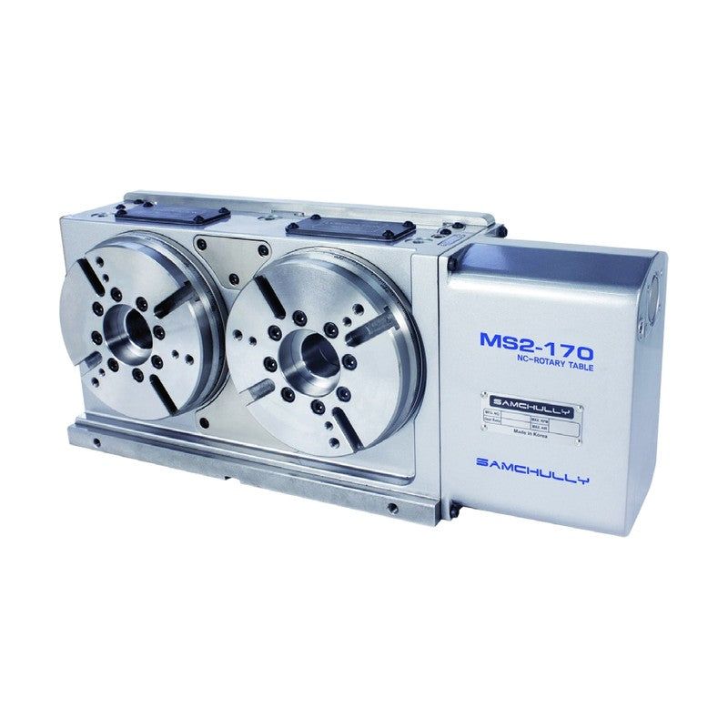Samchully 1-Axis 2-Spindle NC Rotary Table MS2 Series (YASKAWA Motor)