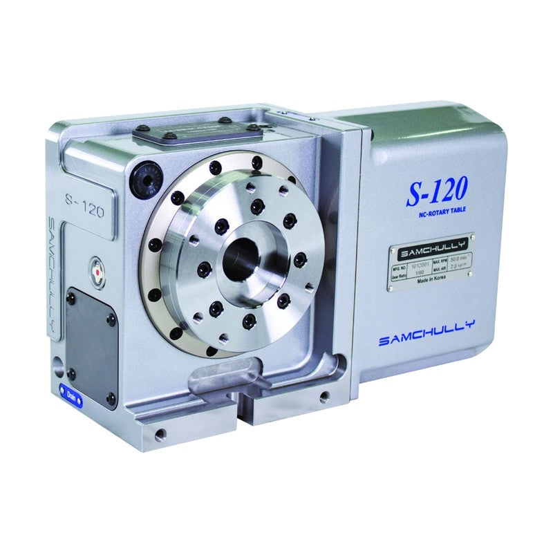 Samchully 1-Axis NC Rotary Table S Series (YASKAWA Motor, NeoCon-S Controller)