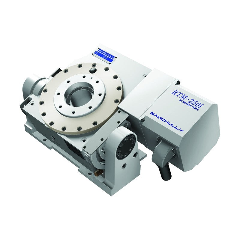 Samchully 2-Axis Manual Tilting NC Rotary Table RTM-250F4
