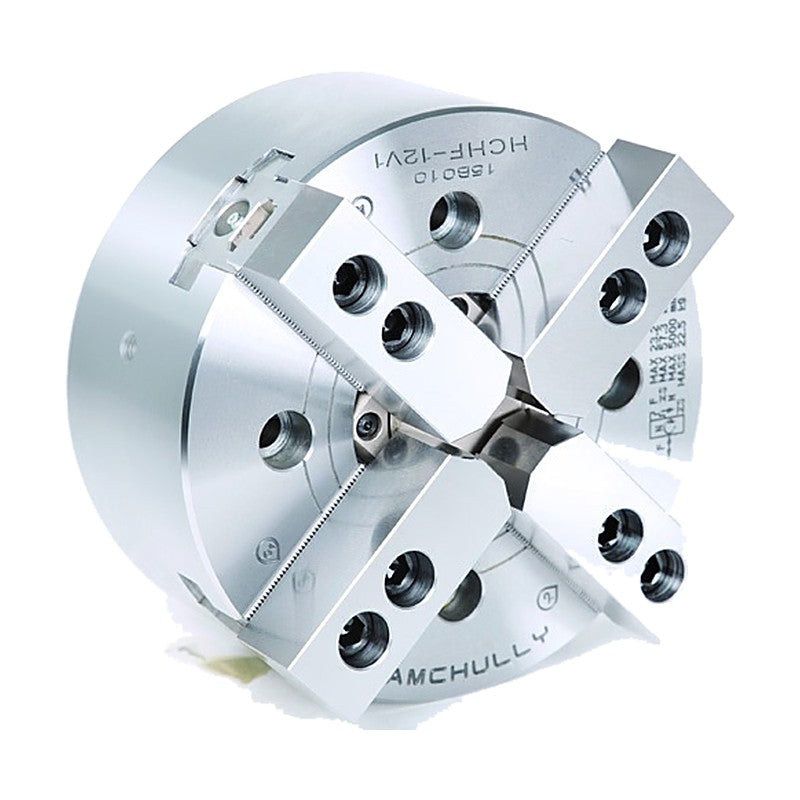 Samchully 2-Jaw / 4-Jaw Open-Center Chuck HCHT/HCHF