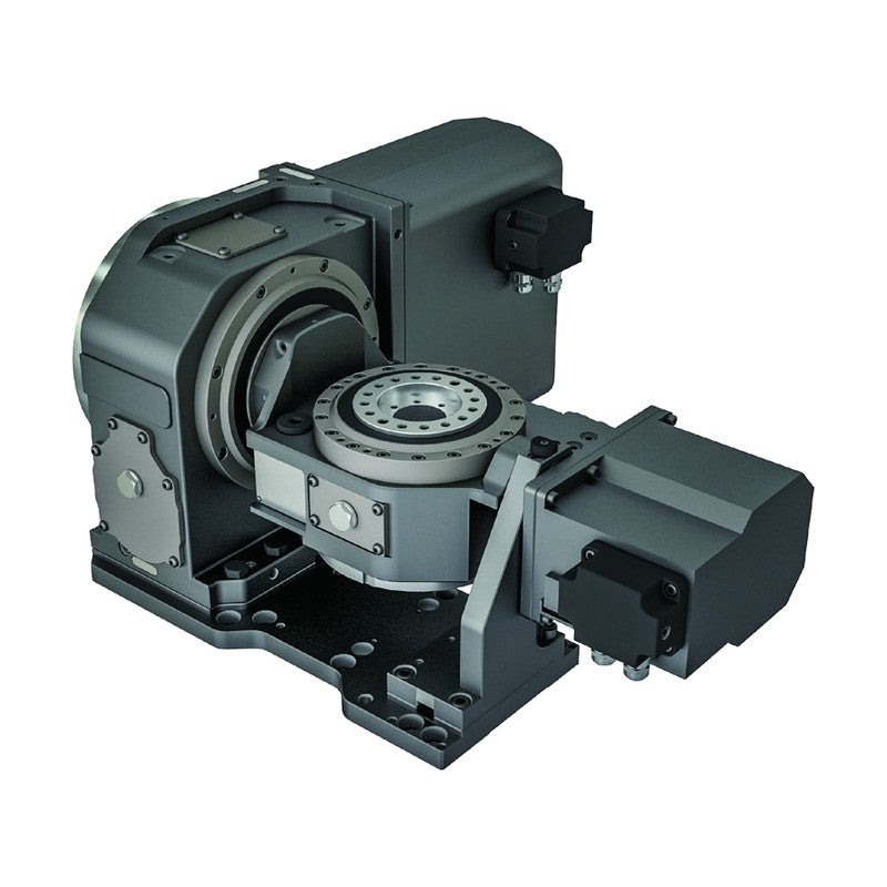 Samchully 5th-Axis Compact Tilting NC Rotary Table TM-184FF