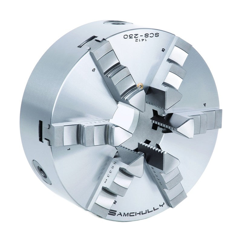 Samchully 6-Jaw Scroll Chuck SCS (Hard Jaws)