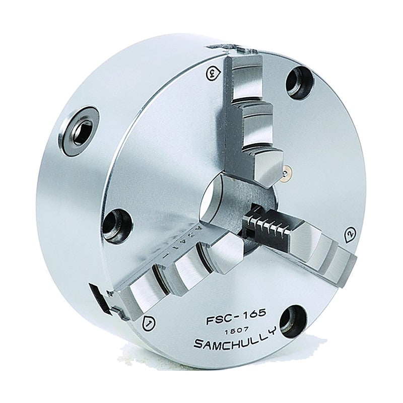 Samchully Front-Mounting Scroll Chuck FSC (Hard Jaws)