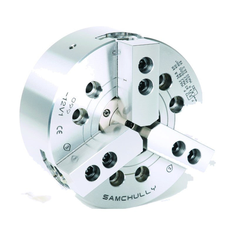 Samchully Standard 3-Jaw Open-Center Power Chuck HCH