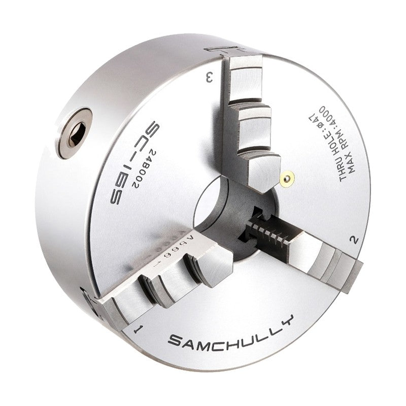 Samchully Standard Scroll Chuck SC (Hard Jaws)