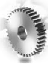 Samyang Reducer Steel Spur Gear SG Series, Module 5 (12 to 82 Teeth)