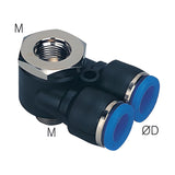 Sangah BHWF Main Block Universal Branch (Double One-Touch), Metric Tube