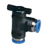 Sangah BLG Reducing Union Elbow Ball Valve, One-Touch Fitting, Inch Tube