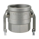 Sangah CD(SUS) Cam-Lock Coupling, Type D Female Thread Coupler, Stainless Steel