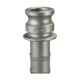 Sangah CE Cam-Lock Coupling, Type E Hose Shank Adapter, Aluminum