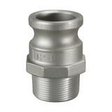 Sangah CF Cam-Lock Coupling, Type F Male Thread Adapter, Aluminum