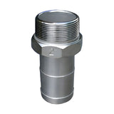 Sangah CHM(SUS) Hose Coupler, Male Thread x Hose Shank, Stainless Steel