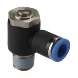 Sangah GNSH Speed Controller, Straight (Universal), Metric Tube, R (PT) Thread