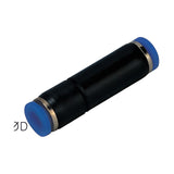 Sangah GPCVU Check Valve, One-Touch Union Straight, Metric Tube