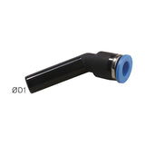 Sangah GPLGJ45 Plug-In 45° Reducer Elbow, One-Touch Fitting, Metric Tube