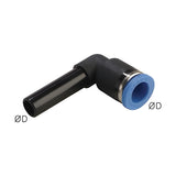 Sangah GPLJ Plug-In Elbow, One-Touch Fitting, Metric Tube