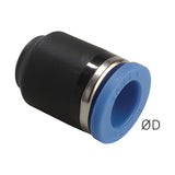 Sangah GPPF Cap, One-Touch Fitting, Metric Tube