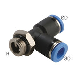Sangah GPST-G Male Run Tee, One-Touch Fitting, Metric Tube, G (PF) Thread