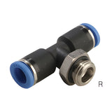 Sangah GPT-G Male Branch Tee, One-Touch Fitting, Metric Tube, G (PF) Thread