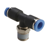 Sangah GPT Male Branch Tee, One-Touch Fitting, Metric Tube, R (PT) Thread