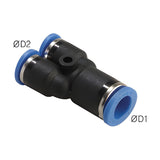 Sangah GPW Reducer Y, One-Touch Fitting, Metric Tube