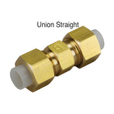 Sangah IUC Union Straight Insert Fitting, Inch Tube