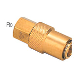 Sangah KHF Mold Coupler Socket, Female Thread, Brass