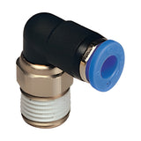 Sangah NRL Rotary Joint, Elbow, One-Touch, Metric Tube, R (PT) Thread