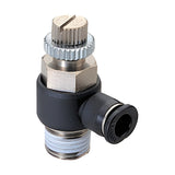 Sangah NSE-C Compact Speed Controller, Mini Elbow, Metric Tube